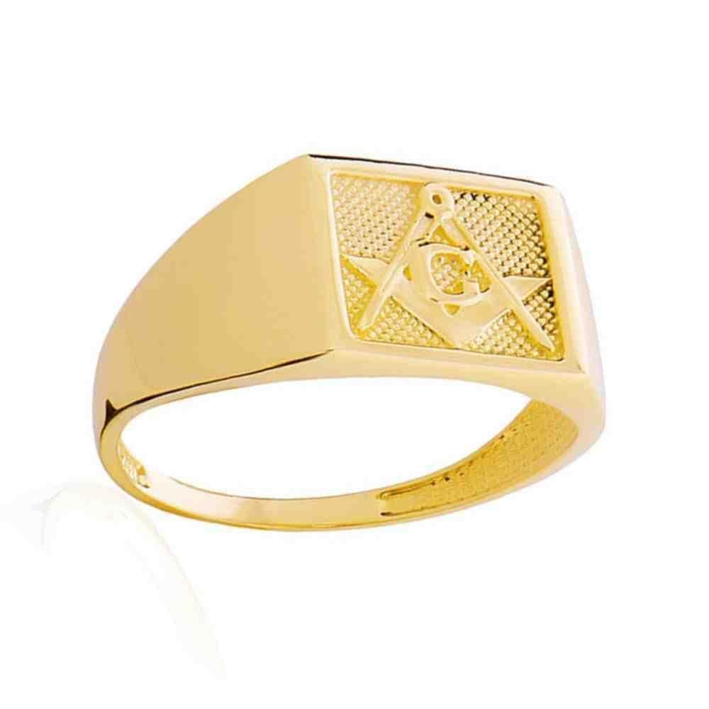 Anel Masculino Ouro 18k Elister ANX1313
