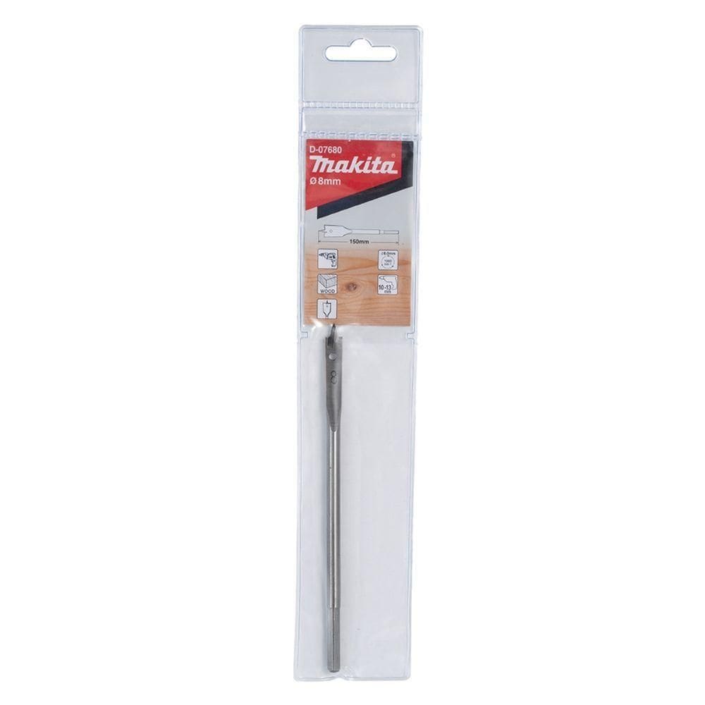 Broca Chata 8 X 150 Mm Modelo D-07680 Makita