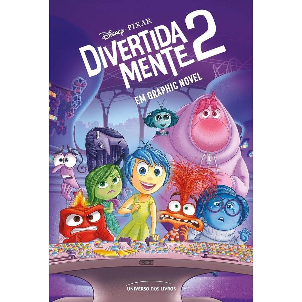 Divertida Mente 2 Em Graphic Novel