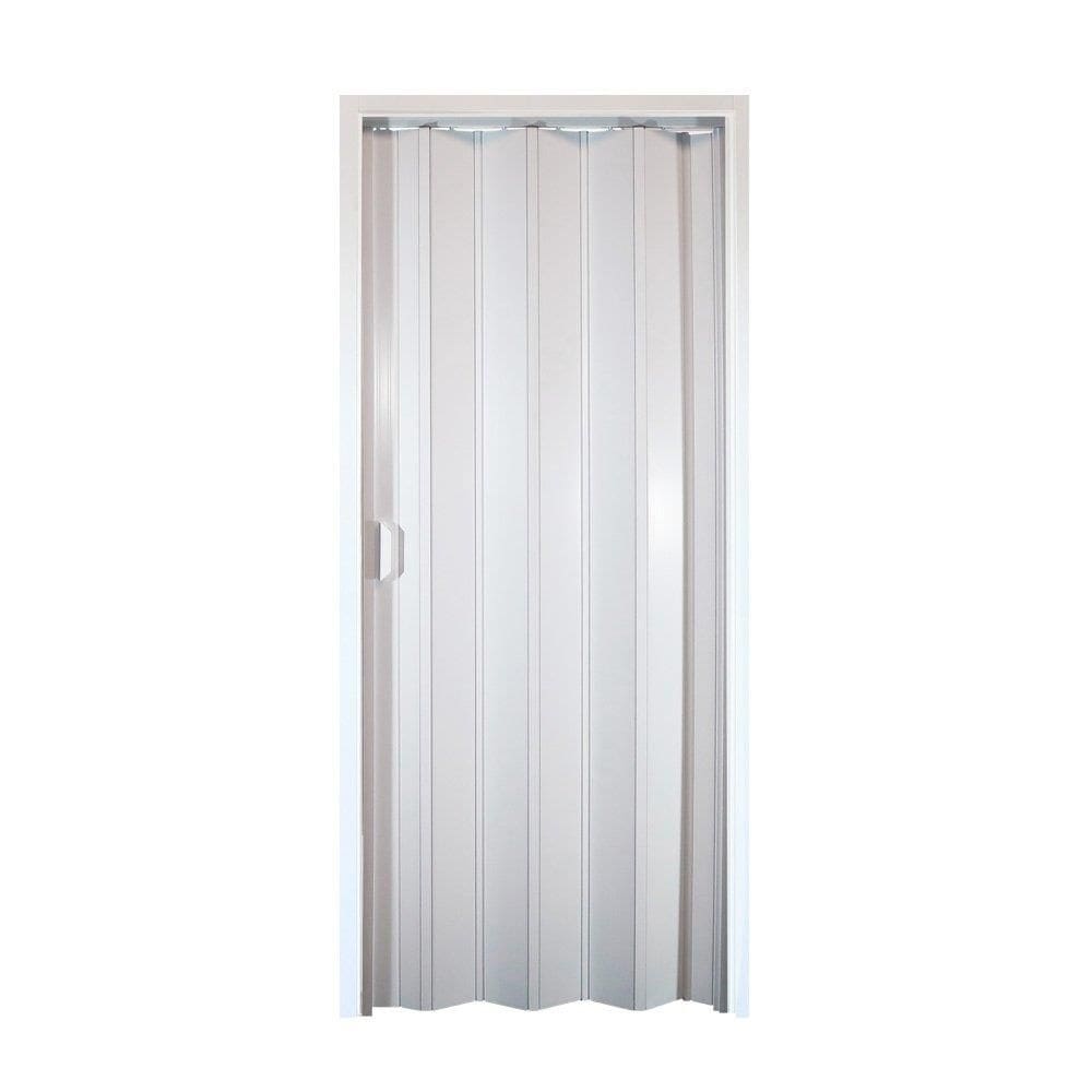 Porta Sanfonada Multilit Plasflex PVC 0,60x2,10m Branco