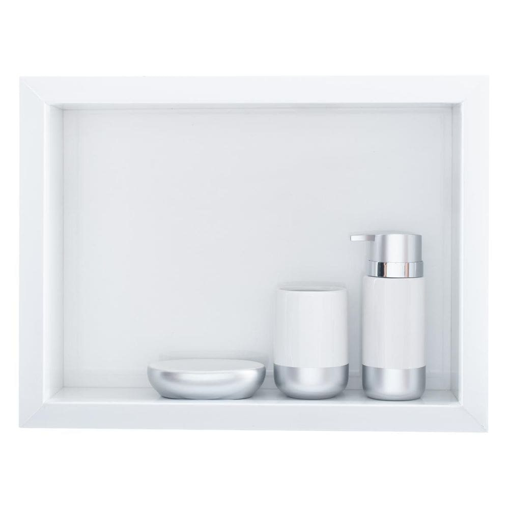 Nicho Banheiro Porcelanato Polido - Organizador Shampoo