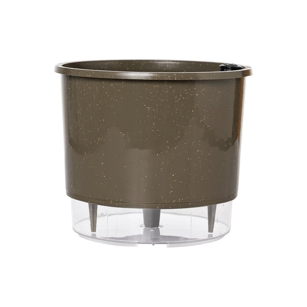 Vaso Auto Irrigável Reciclado N3 15 X 16 Cm Coleção Terrazo