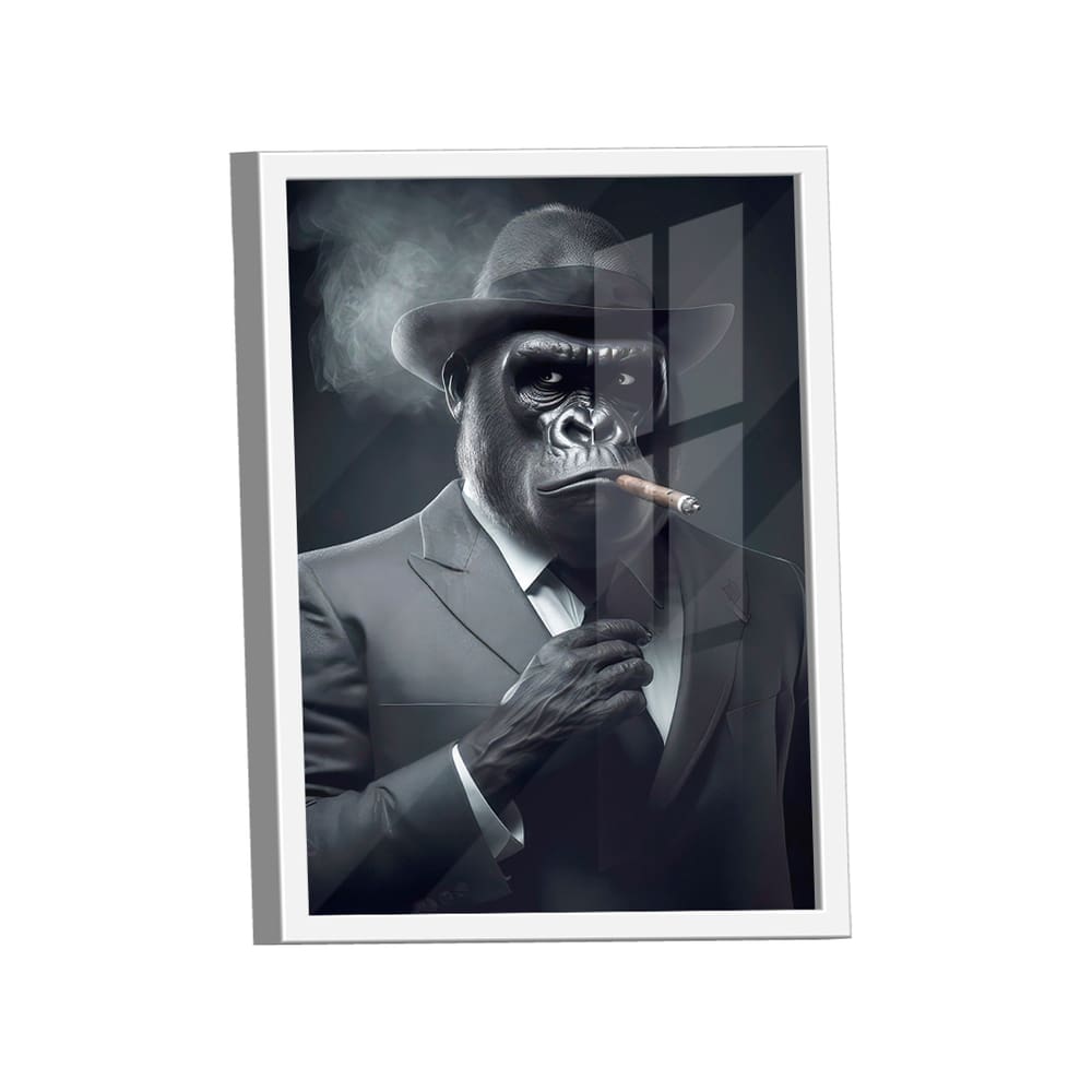 Quadro Decorativo  Monkey Gangstar