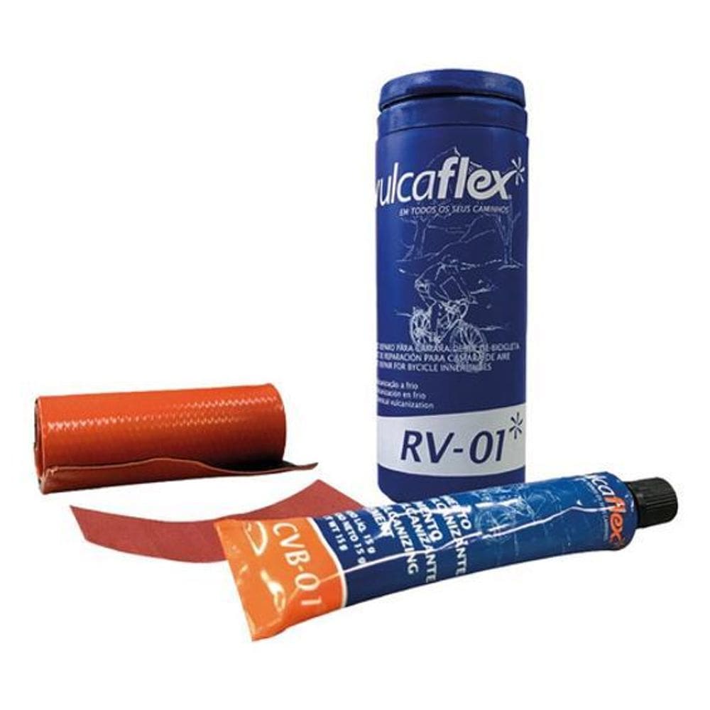 Estojo De Remendo A Frio Vulcaflex Rv-01 Câmara De Ar Bike