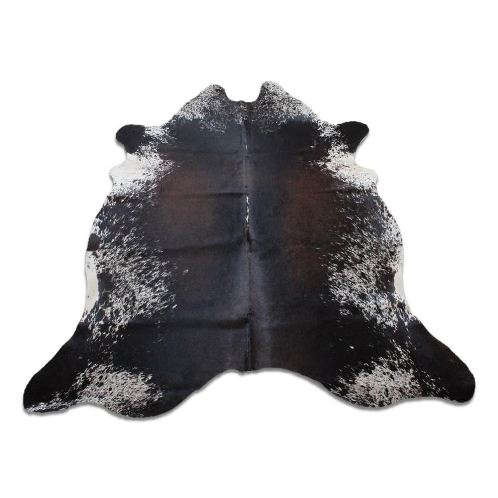 Tapete De Couro Salpicado Tricolor Grande 004