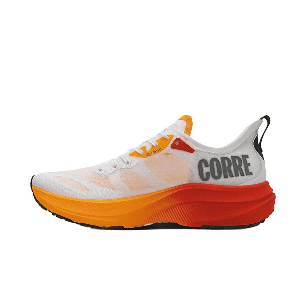 オレリー Tênis Olympikus Corre 4 Branco Laranja-Unissex | Extra