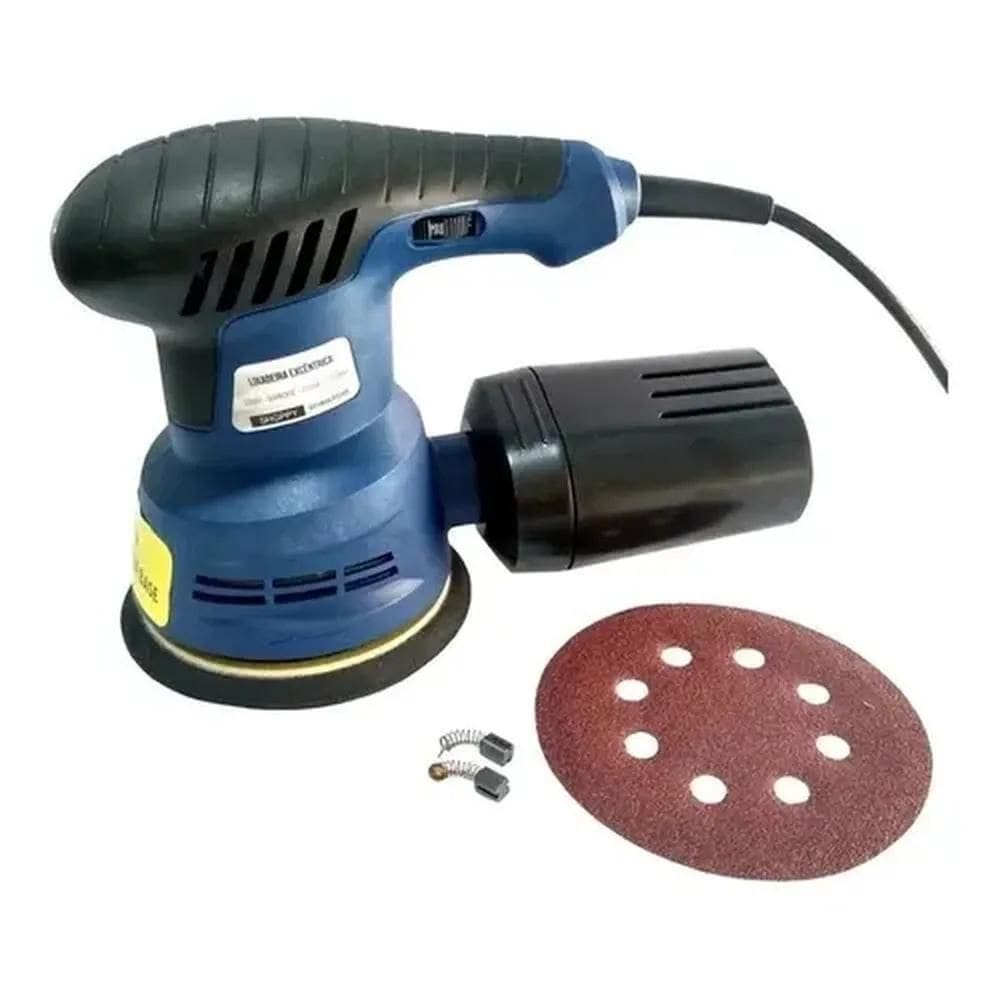 Lixadeira Excêntrica Elétrica 220V + Coletor Pó - Siga Tools