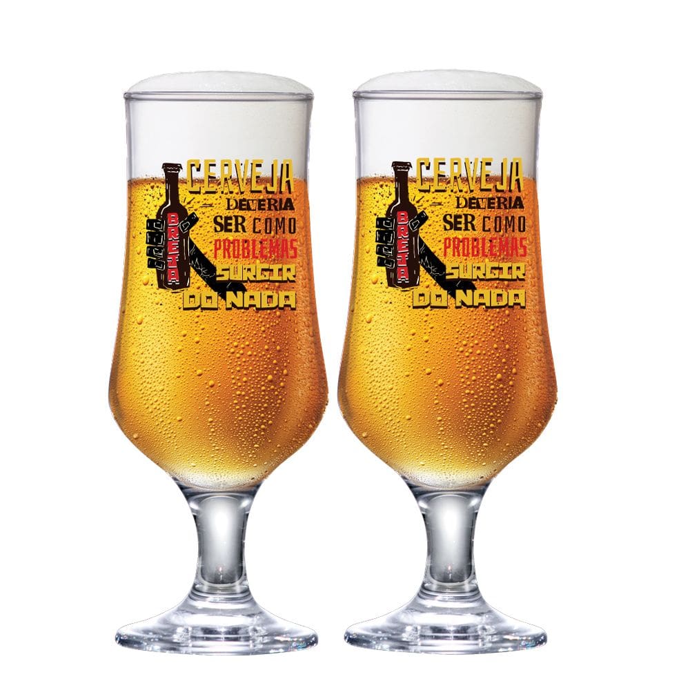 Jogo de Taças Barcelona Deveria Ser Como 385ml, 2pcs- Ruvolo