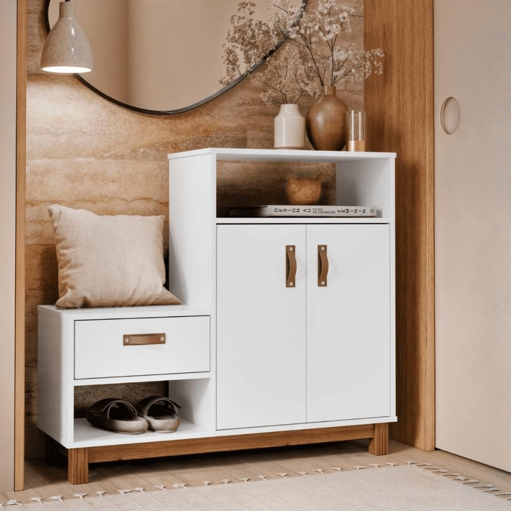 Sapateira Multiuso Utah branco