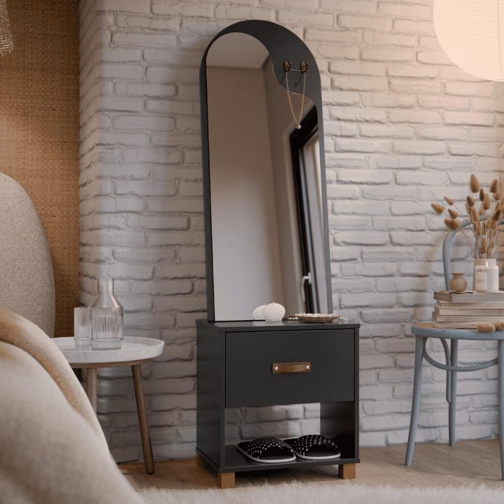 Penteadeira toucador Miami preto