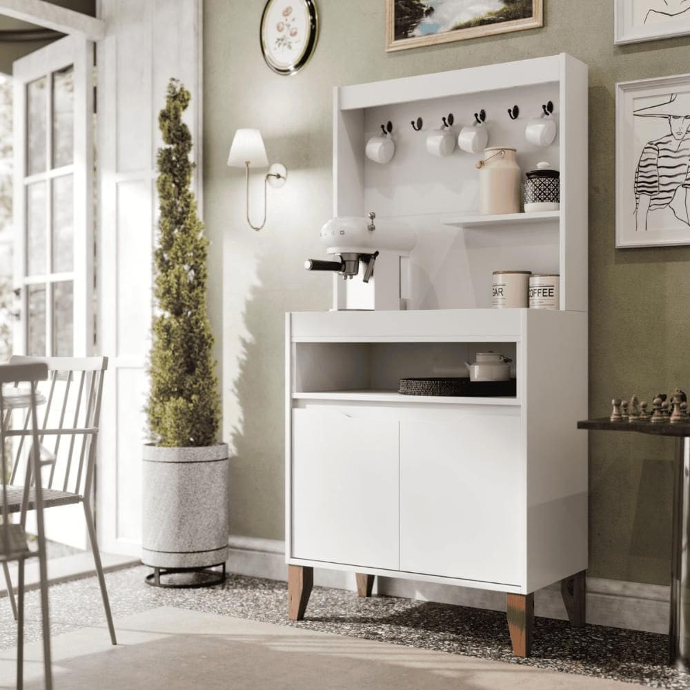 balcao para cafe Russia branco
