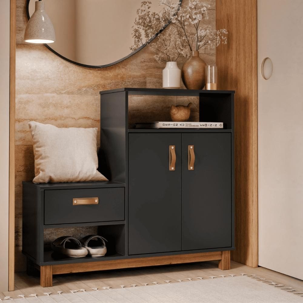 Sapateira Multiuso Utah preto