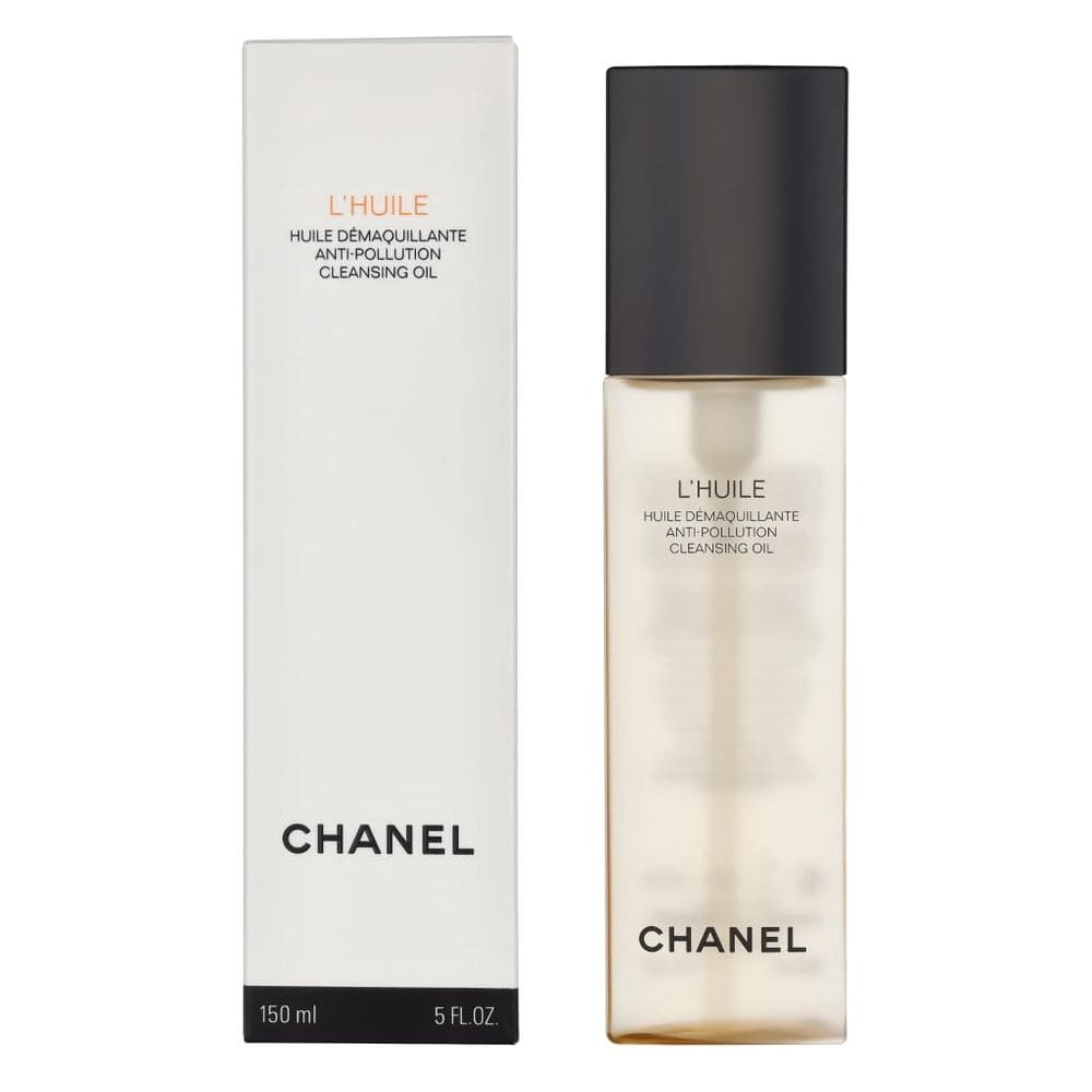 Óleo de limpeza CHANEL L`HUILE Antipoluição para cuidados com a pele