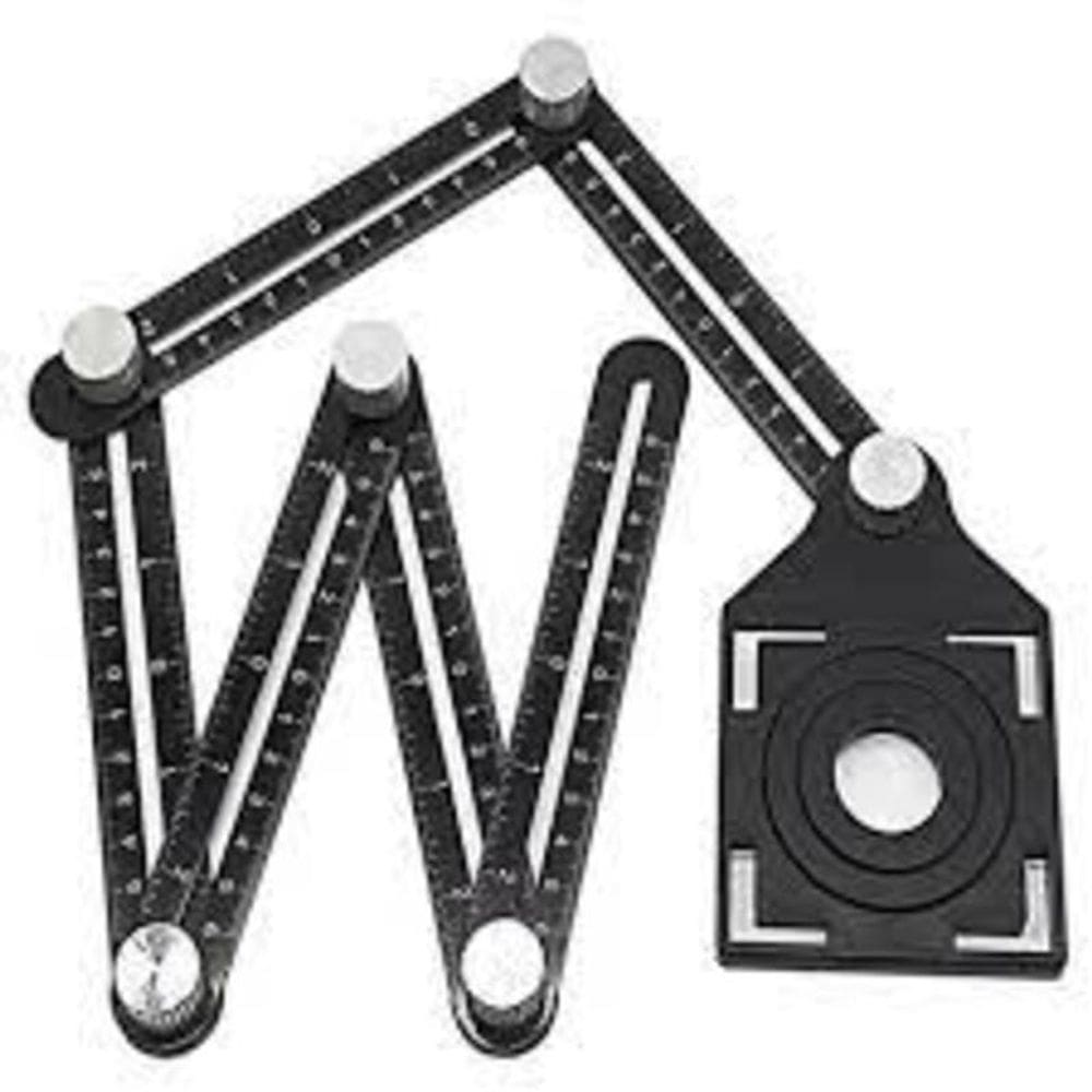 Régua Multi-Functional Template Tool Mede Ângulos