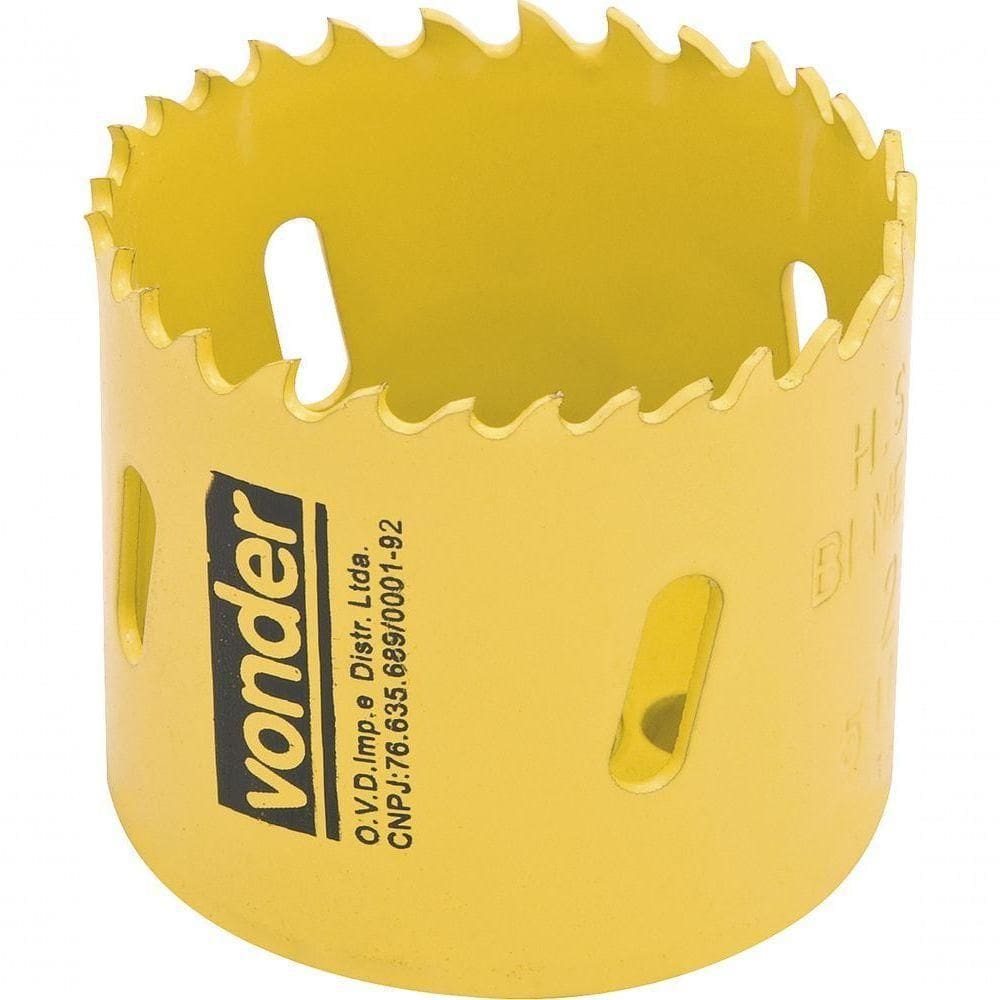 Serra Copo Aço Rápido 35mm Bimetálica Para Metal - Vonder