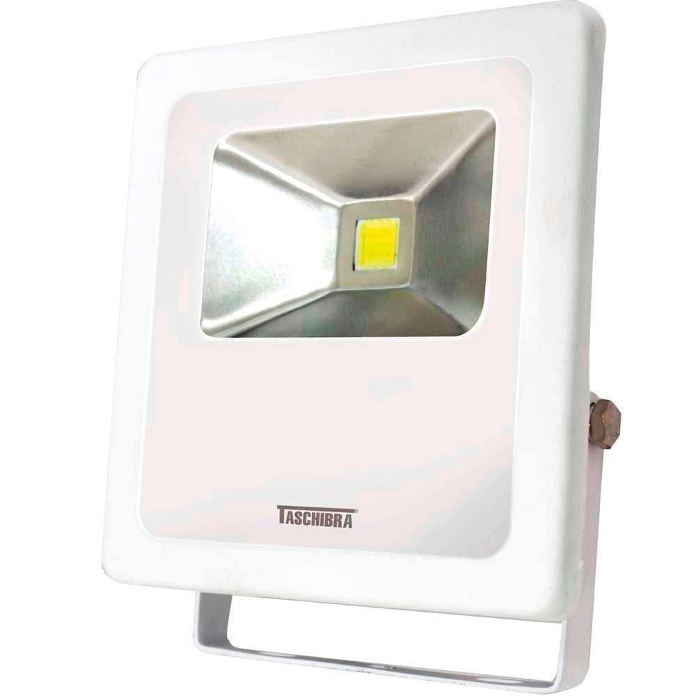 Refletor Led Ip65 Tr100 Autovolt 100w 3000k branco Taschibra