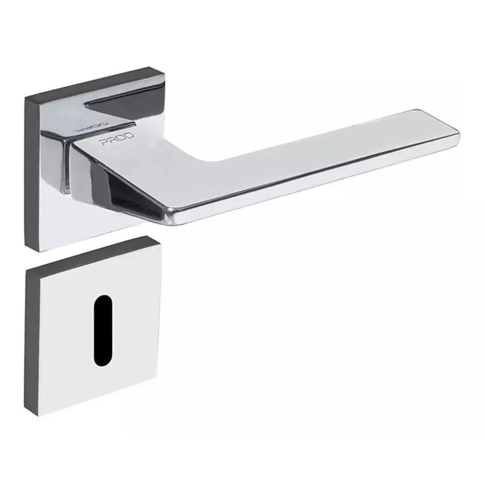 Fechadura Pado Porta Sara Externa Ros Cr Cromada - Interna