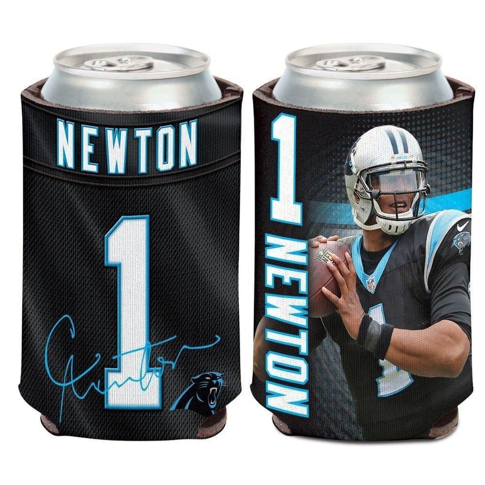 Porta Latinha Player Can Newton Carolina Panthers