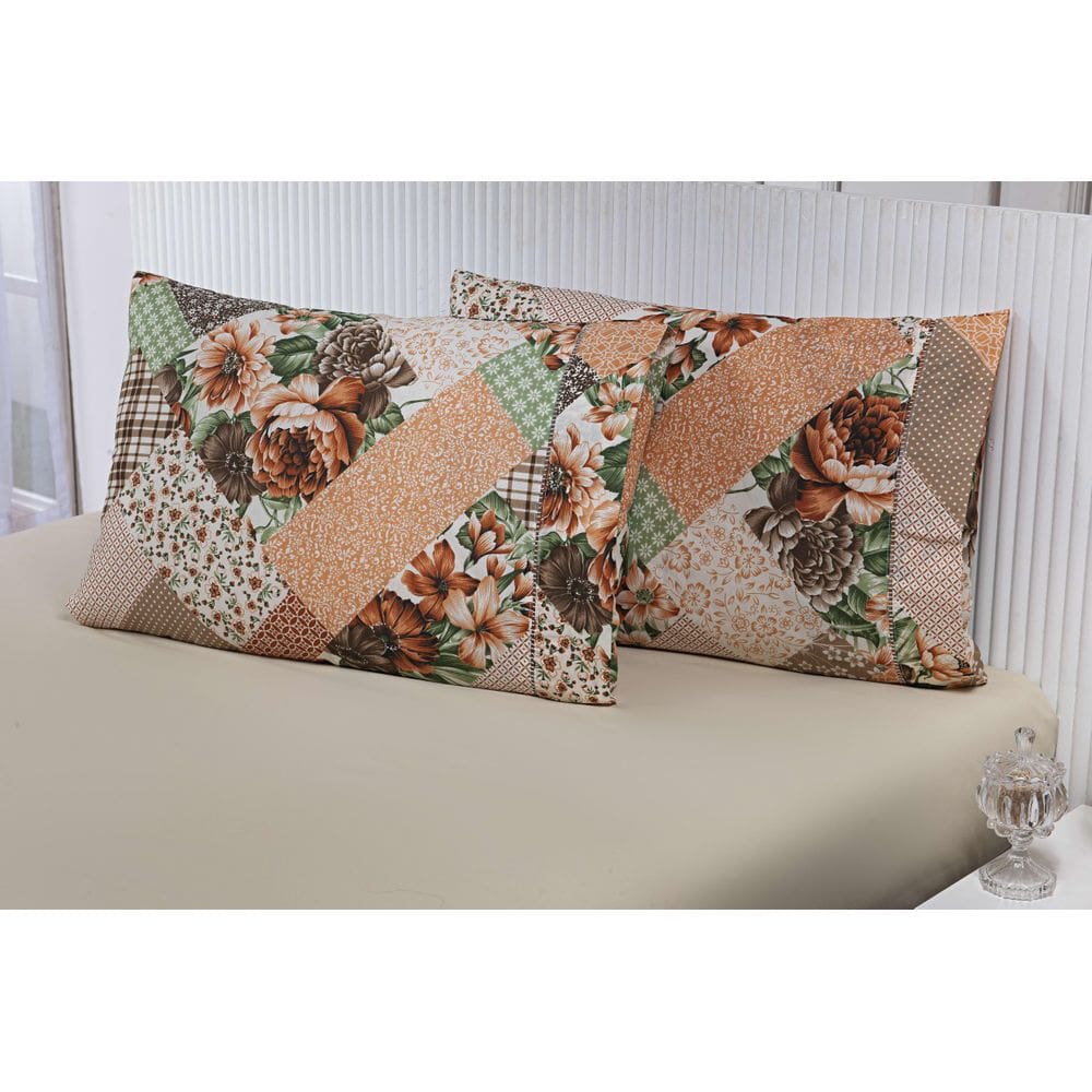 Jogo Lençol Casal 3 Peças 150 Fios Algodão Ponto Palito