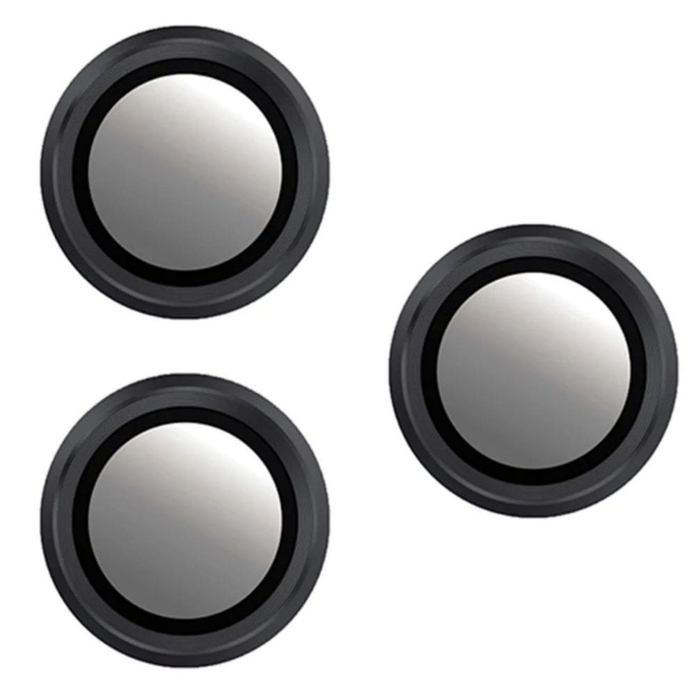 Película (Kit 03 Pçs) da Lente Câmera Lisa / Strass Para Reedmi Note 14 4G 5G