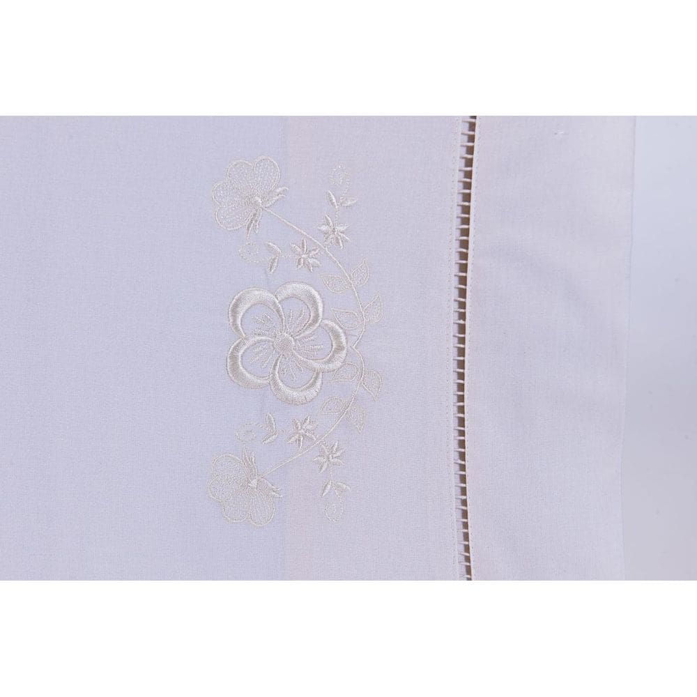 Jogo De Lençol Cama Viúva 100% Algodão 200 Fios 3 Pçs Palha