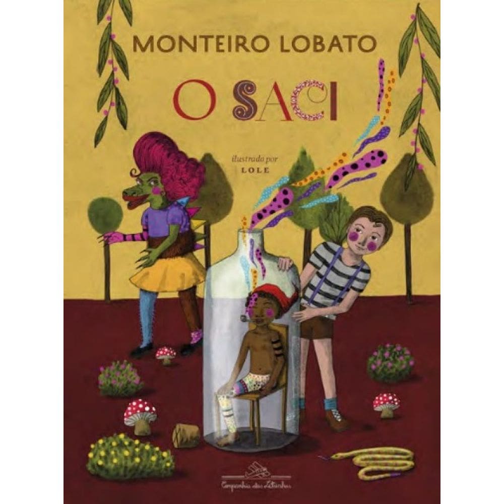 Livro Saci, O  Edicao De Luxo