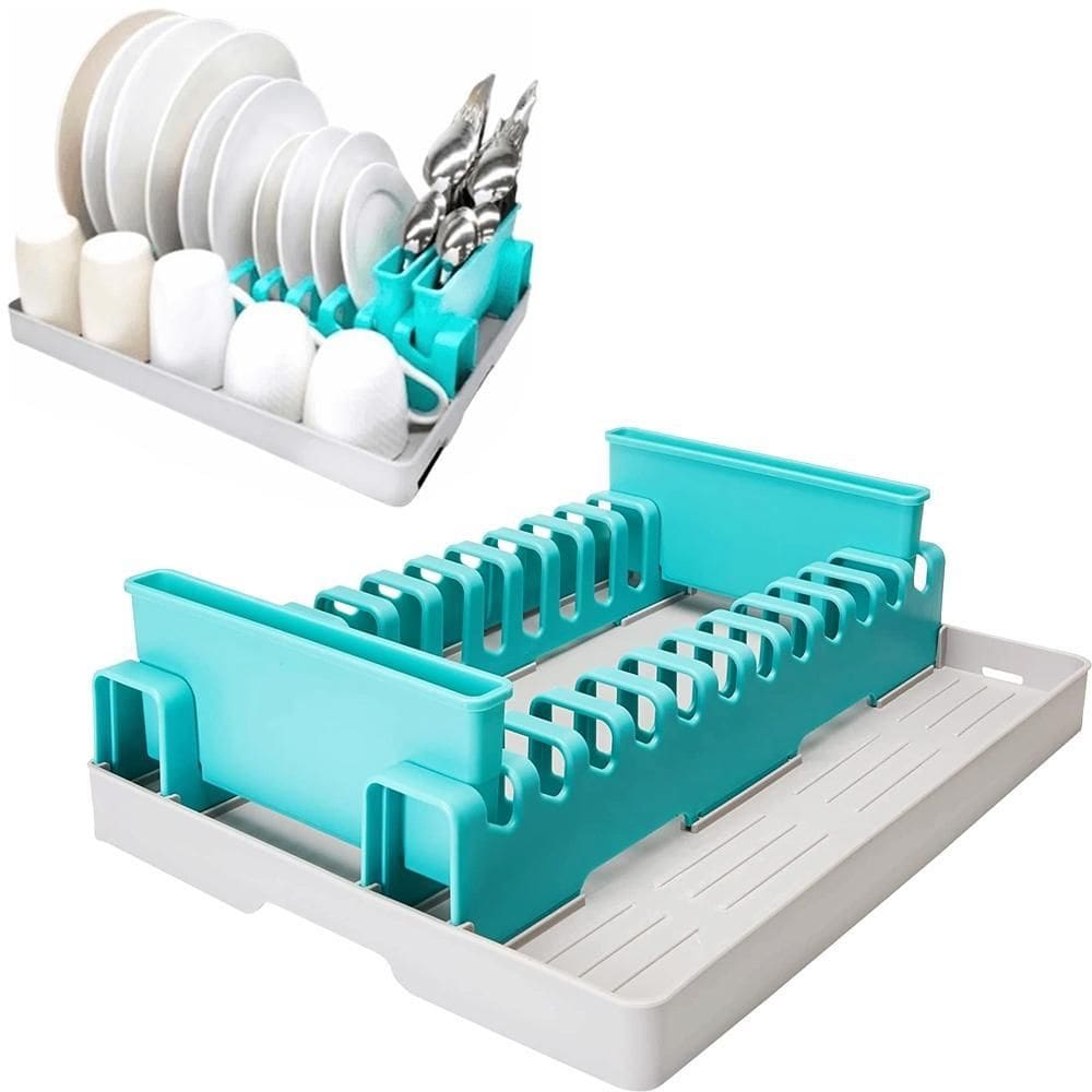 Escorredor Louça Cozinha Pia 12 Pratos Copo Porta Talheres