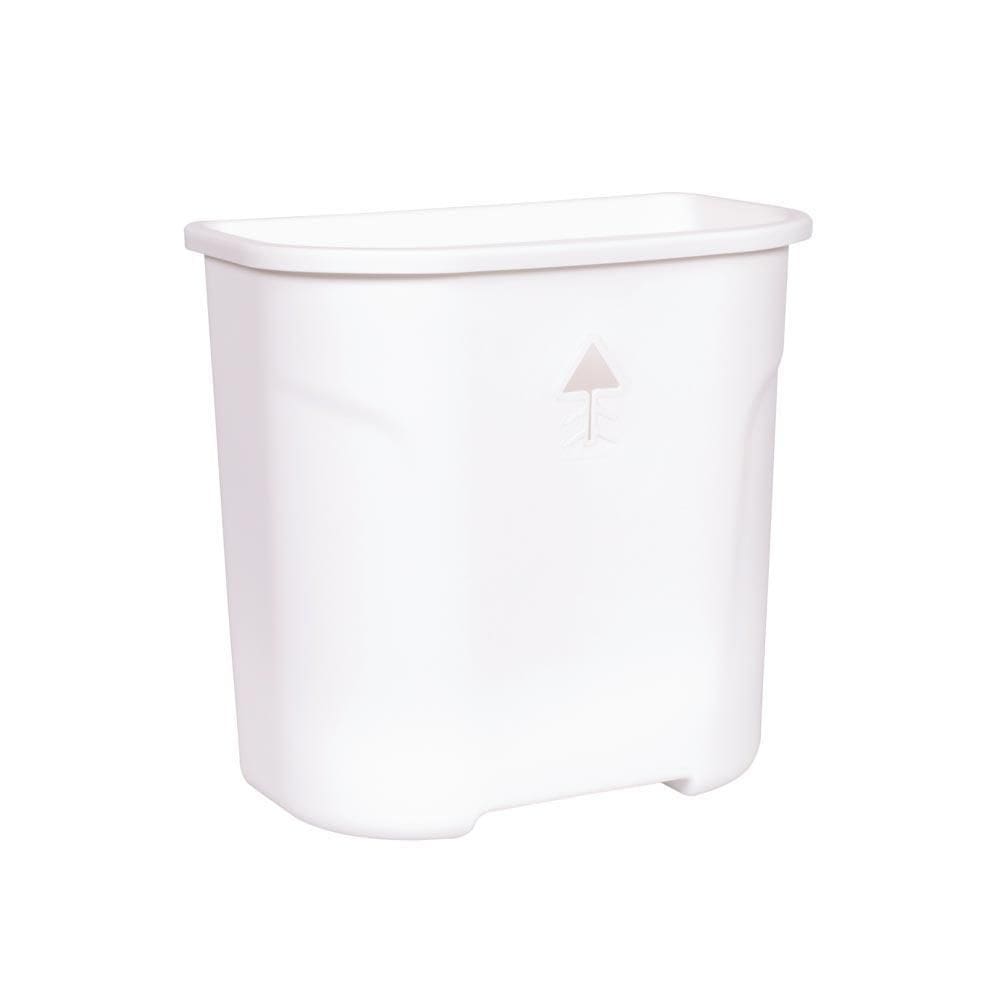 Lixeira Suspensa 8 Litros Branca 26,5X27,5X17Cm 8255 Mor