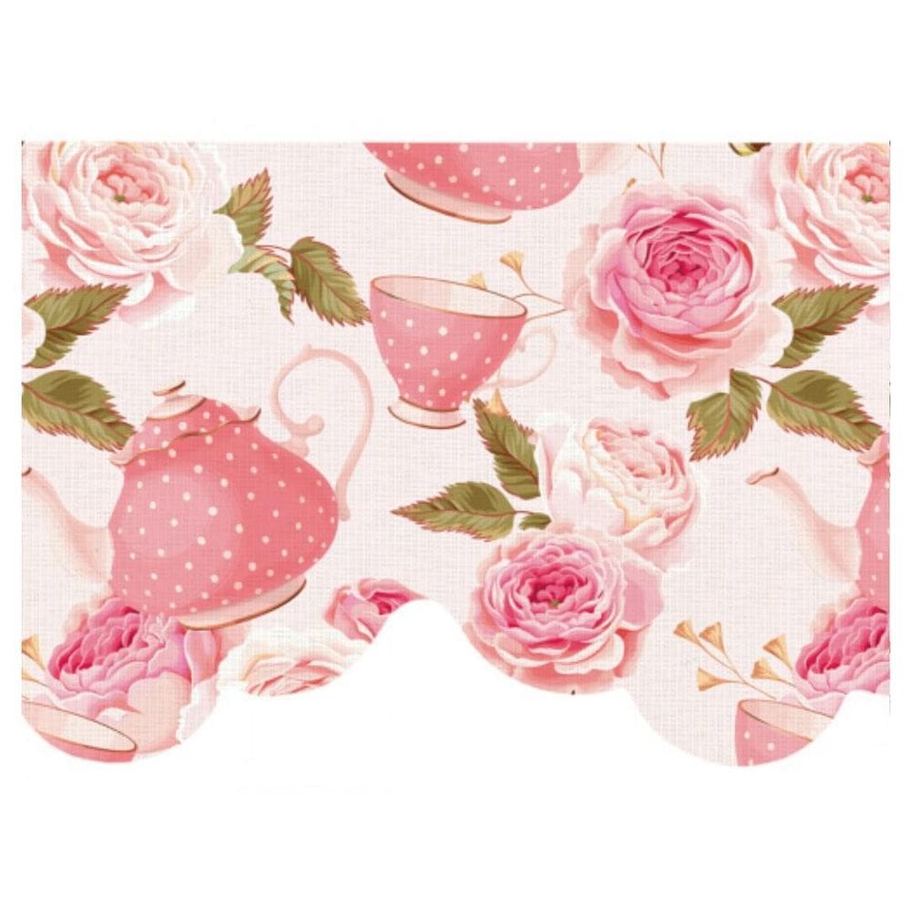 Bordado Ultra Estampado 10M - Marilda Bule Rosa
