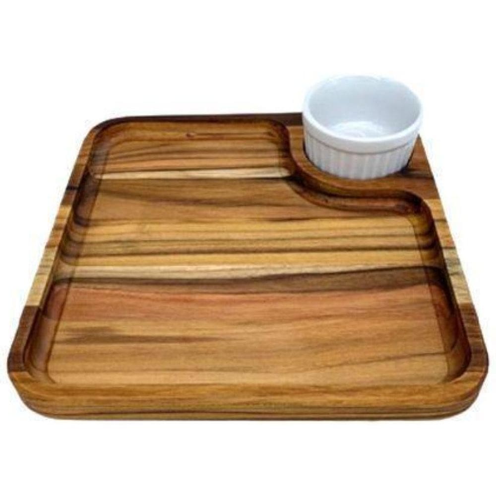 Kit 04 Tábuas Para Hamburguer Petisqueira Lanche E Churrasco