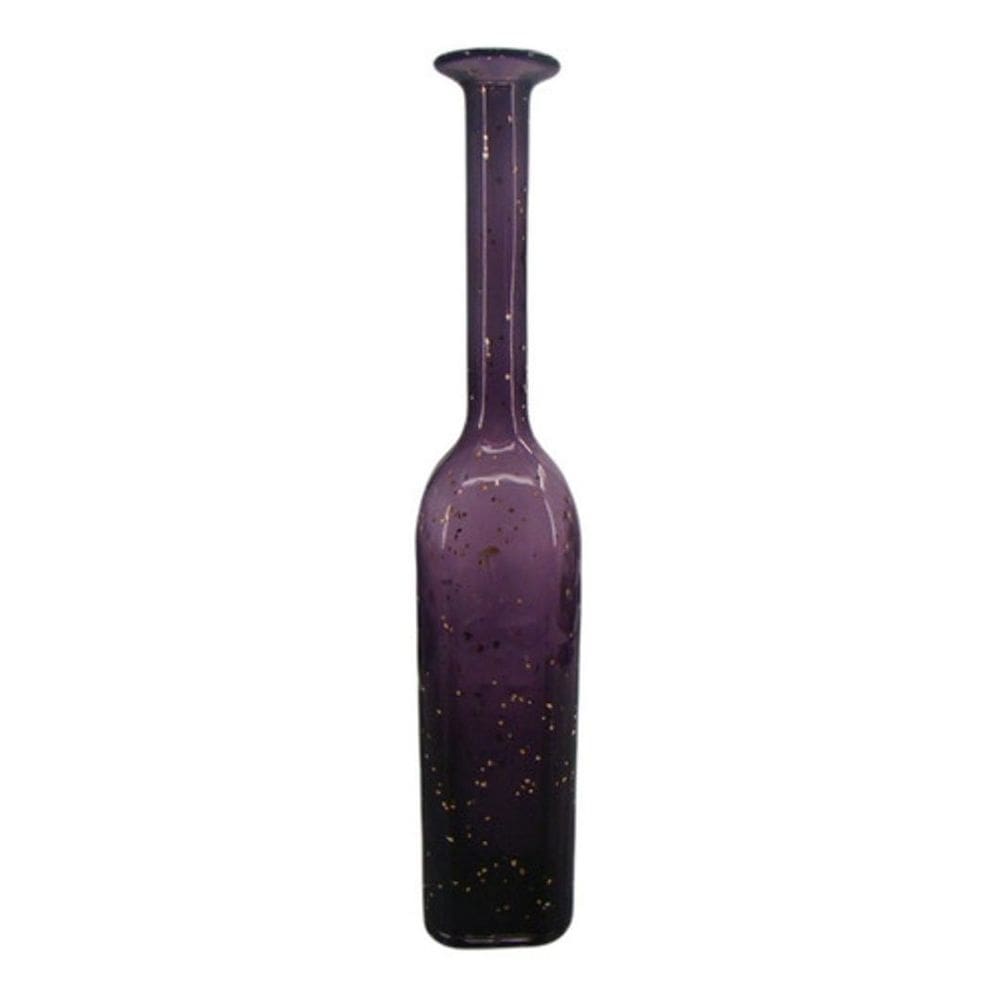 Garrafa Decorativa De Vidro Moderna 48 X 10