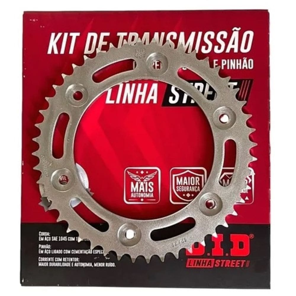 Kit Transmissão Tração Relação Moto Xre 300 Sahara Adventure Rally Did