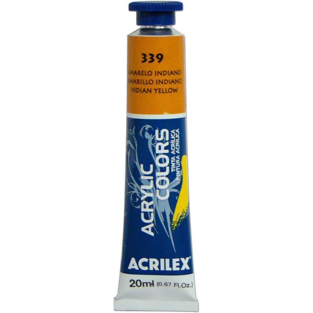 Tinta Acrílica 13123 20Ml Amarelo Indiano 339 Acrilex