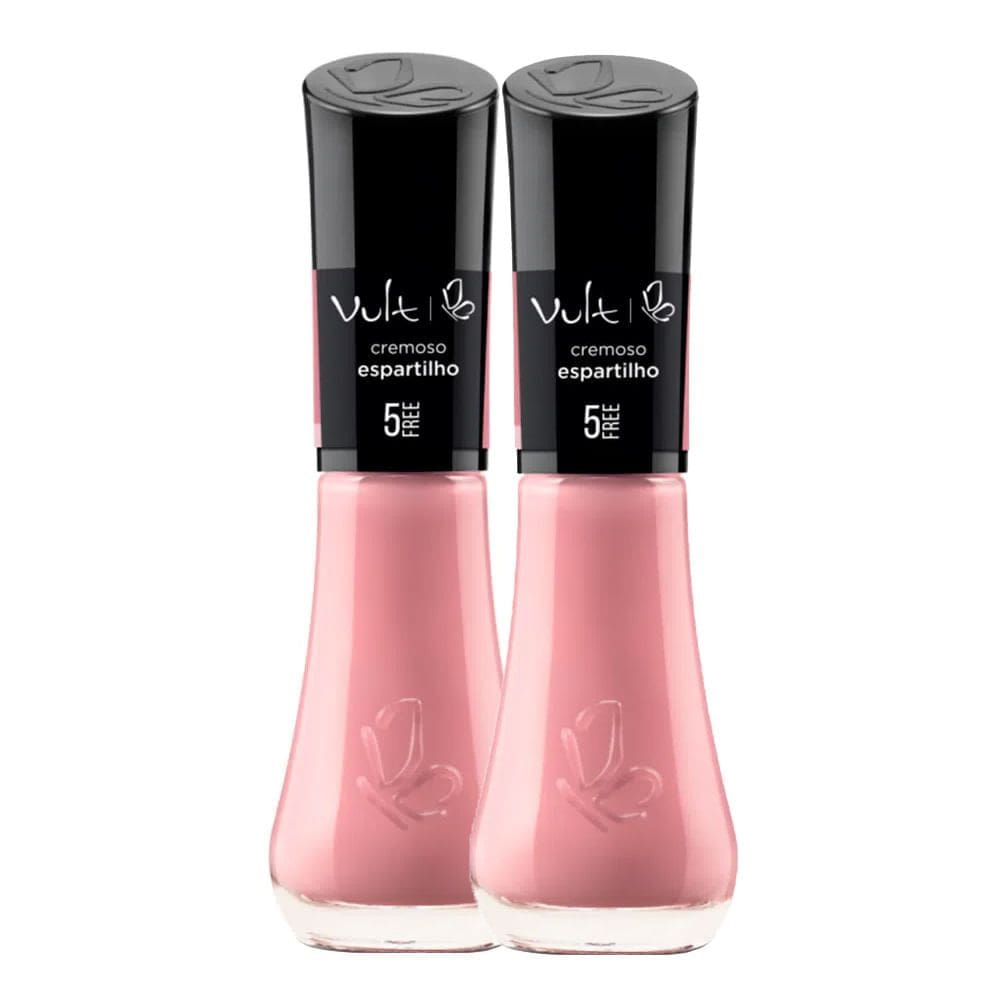 Kit 2X 8ml Esmalte Vult 5Free Espartilho