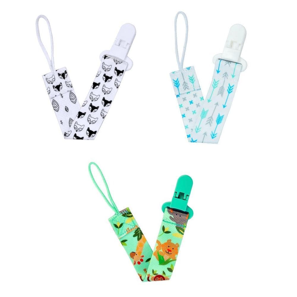 Kit 3 Prendedor De Chupeta Pietra Baby