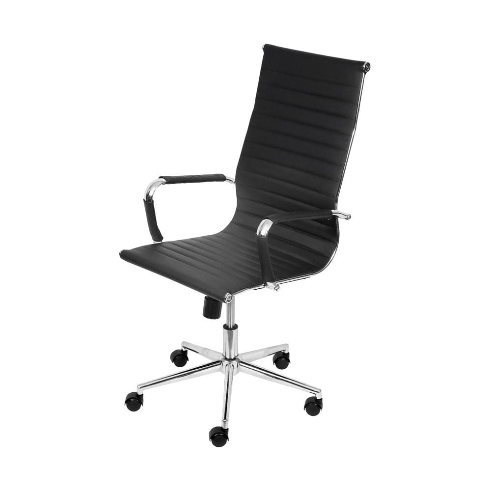 Cadeira Office 3301 Alta Preta