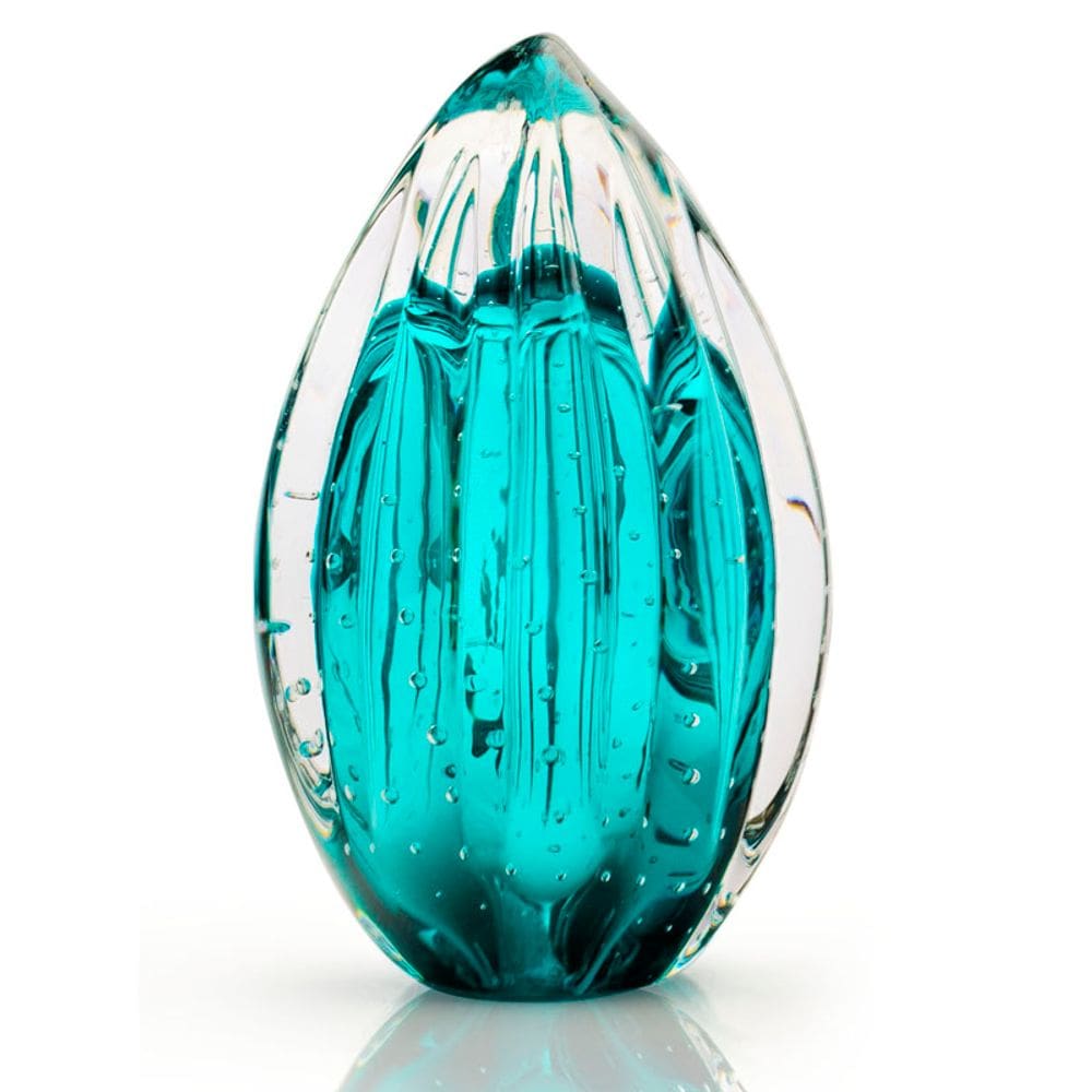 Vaso Pinha Em Cristal Murano Esmeralda São Marcos
