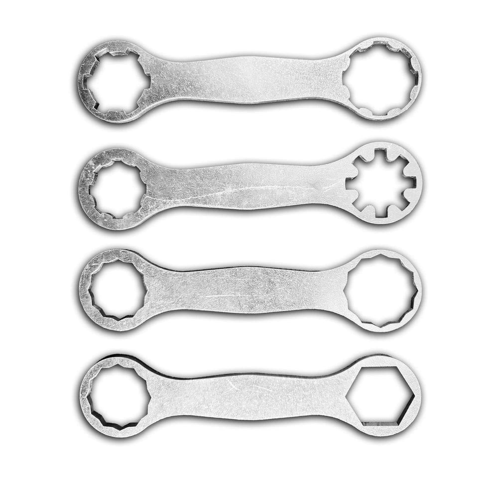 Kit 8 Chaves - Ferramentas Para Diversas Suspensões De Bike