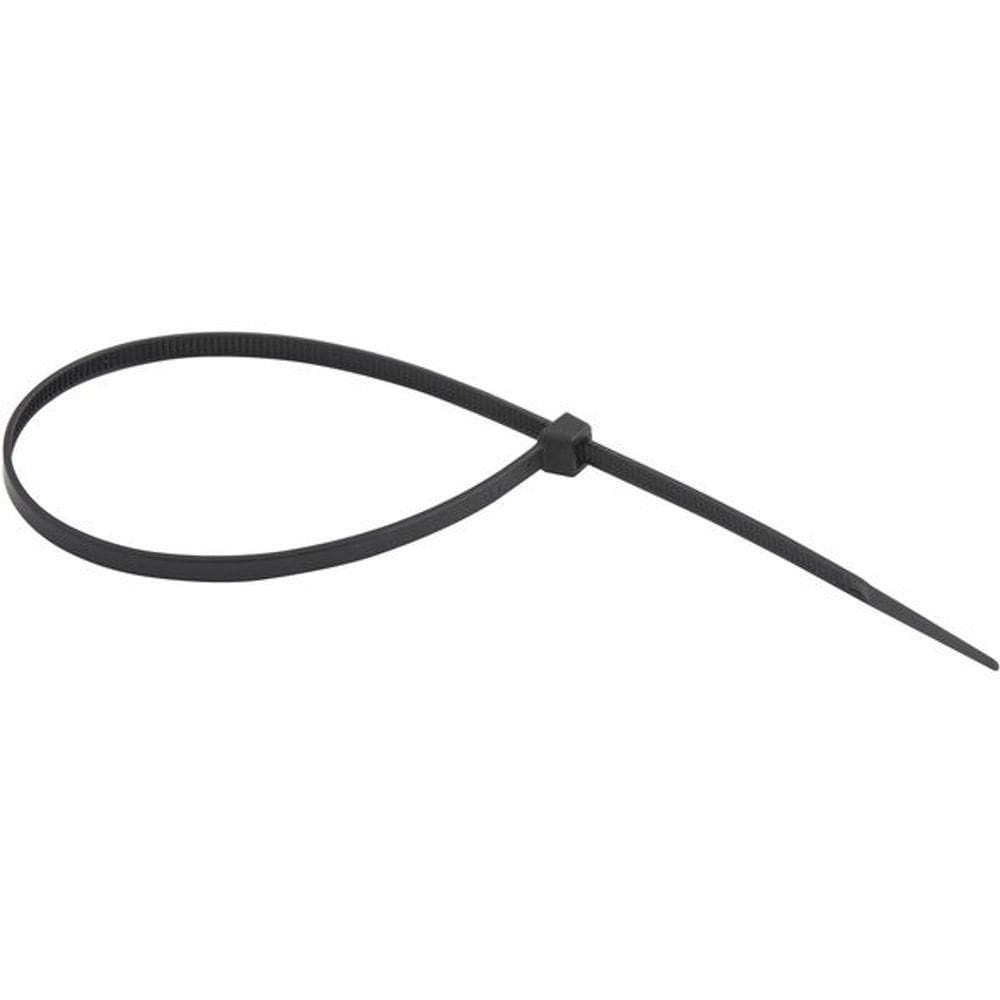 Abraçadeira De Nylon 400x4,8mm Preta Com 100 Peças - Nove54
