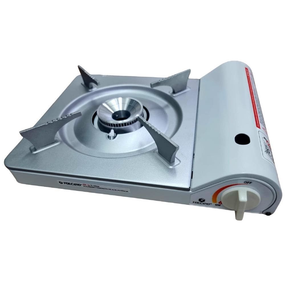 Fogareiro Fogão Portátil Camping Pesca Laser Viagem Premium