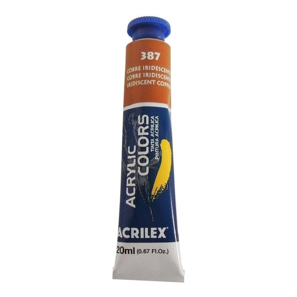 Tinta Acrílica Tela 20Ml - Cobre Iridescente
