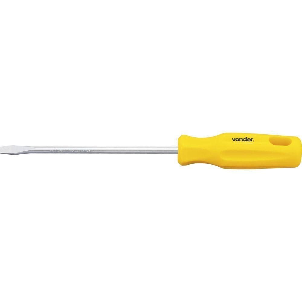 Chave Fenda 1-4x6 Cromo Vanádio - Vonder