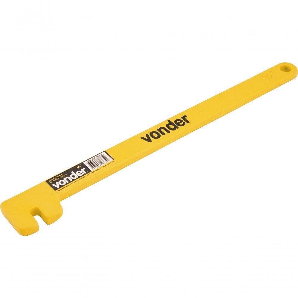 Chave Para Dobrar Ferro 5-16” Aço Carbono Pintado - Vonder