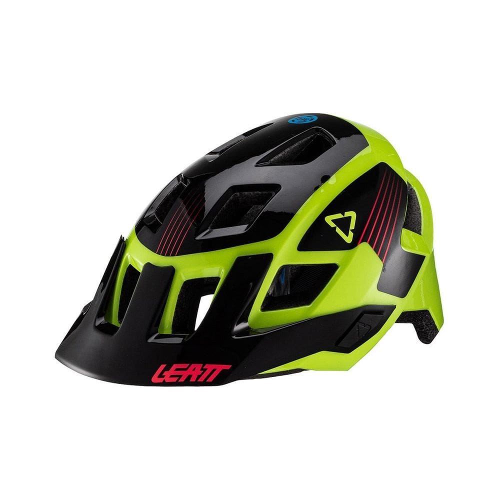 Capacete Mtb Leatt All-Mtn 1.0 Infantil 50 - 54Cm Amarelo