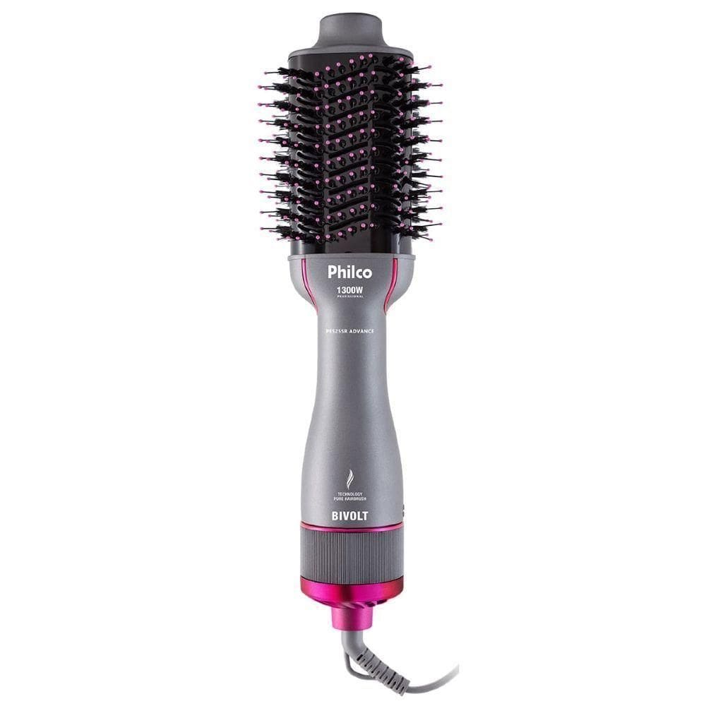 Escova Secadora Cabelos Advance Pes25sr 1300w Philco Bivolt