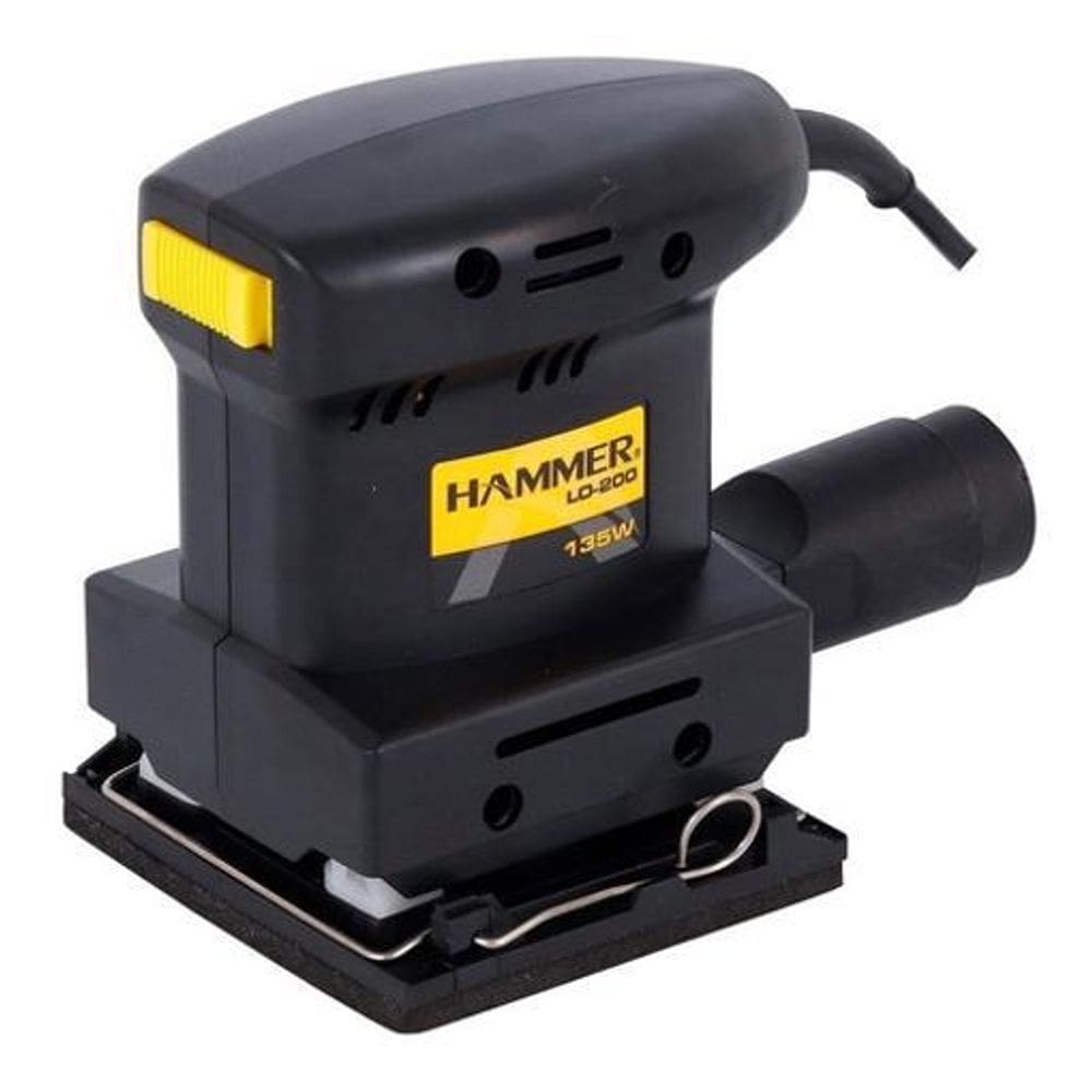 Lixadeira Orbital - 135W Hammer - Preto - 110V
