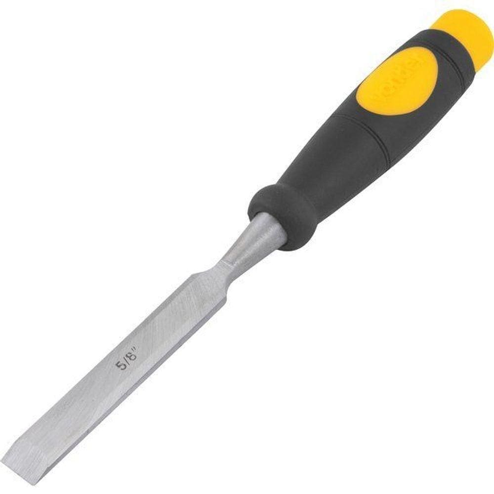 Formão Chanfrado 7-8” Aço Carbono Cabo Emborrachado - Vonder