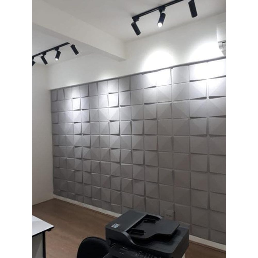 Revestimento 3D 50X50Cm Parede Placas Decorativas Luxo 20M