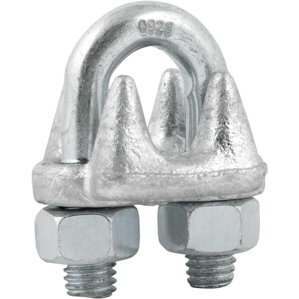 Clips Para Cabo De Aço 5-8`` Com 2 Vonder