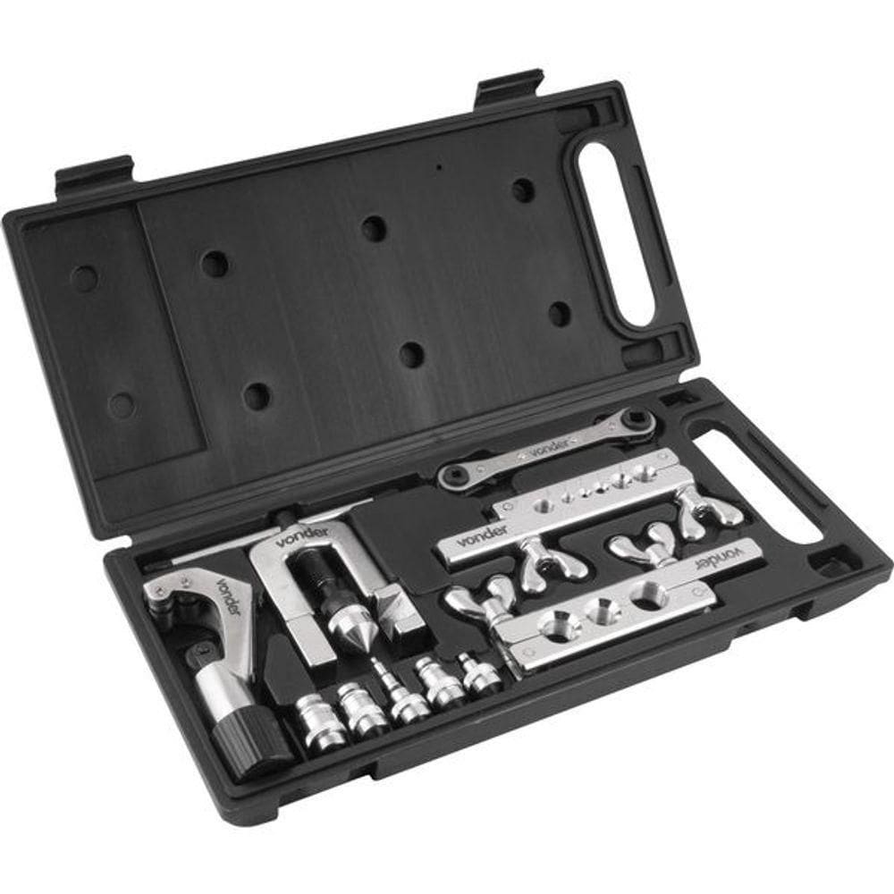 Cortador E Flangeador Para Tubos Jogo 11 Peças Vonder